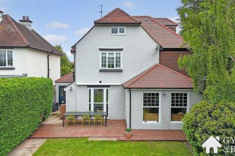 Rear of property