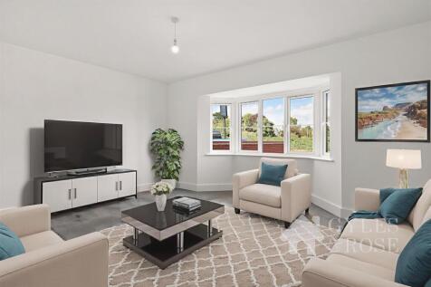 Living Room Virtually Staged