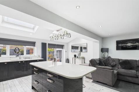 Open Plan Kitchen Dining And Family Room