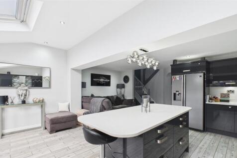 Open Plan Kitchen Dining And Family Room