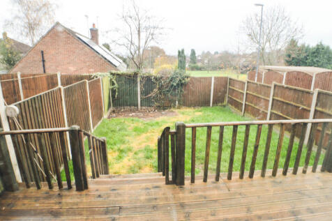 Garden with decki...