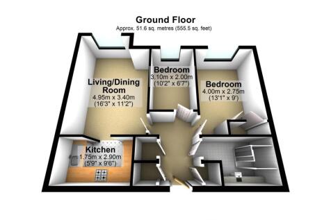 ORCHID COURT FLOOR PLAN 3D