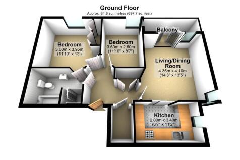 FLOOR PLAN 3D