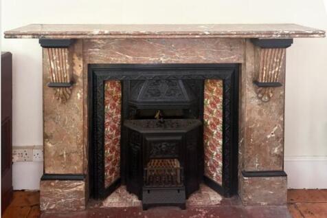 fireplace study