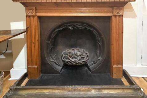 fireplace breakfast room