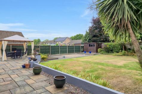 Private rear Garden