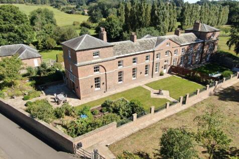 Overhead view of rear