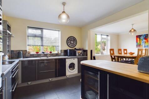 Kitchen through to dining room