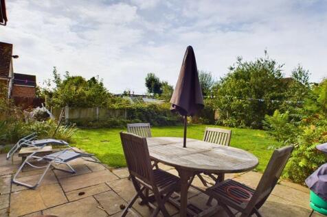 Paved patio area