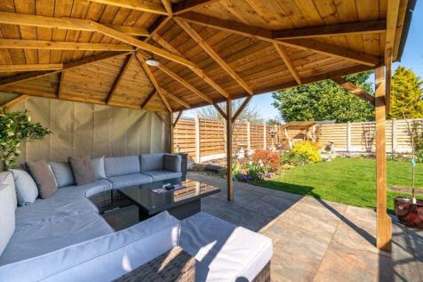 Gazebo covered seating area