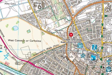 Area location map