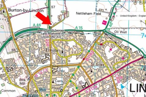 Area location map