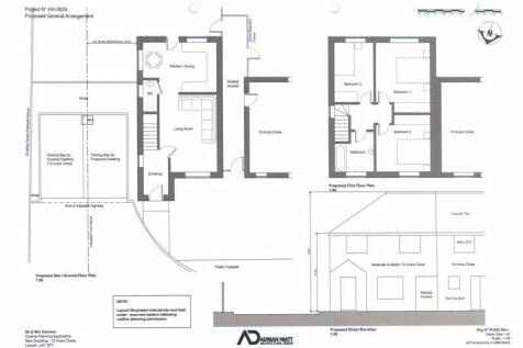 Drawings for potential dwelling