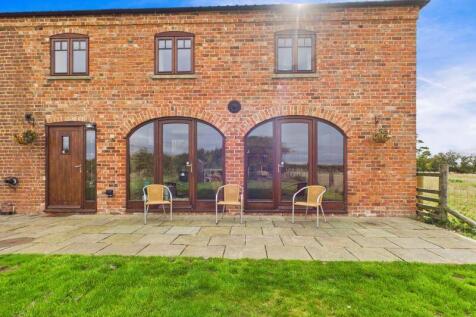 Rear patio area