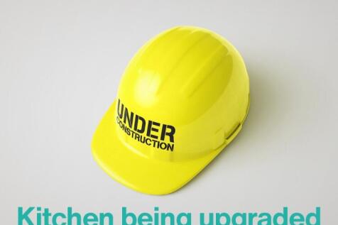 Kitchen being upg...