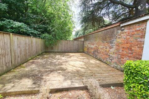 Decked terrace