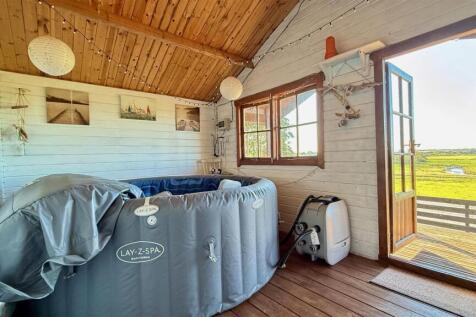 log cabin interior