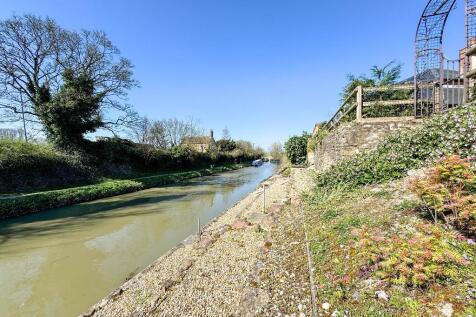 Canal side terrace