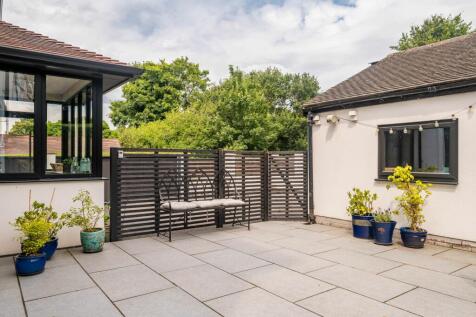 Rear terrace