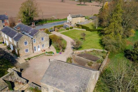 Ariel view of house 