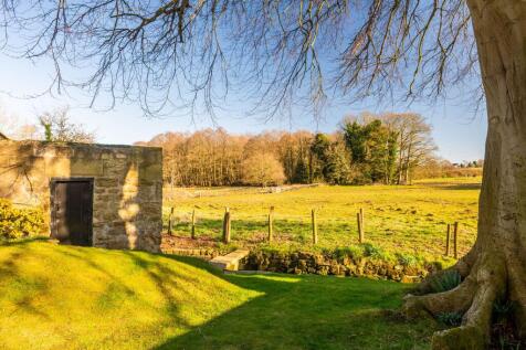View to beck and fields beyond