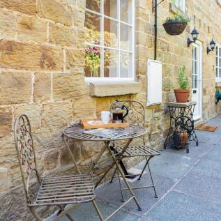 Rear patio