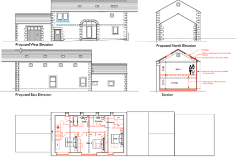 Barn Conversion at Old Mill House, Main Street, A