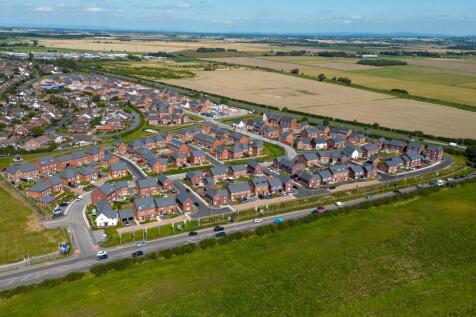 Aerial view of Pinewood Park, Formby