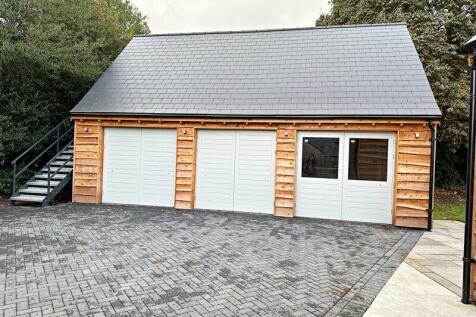 Triple garage
