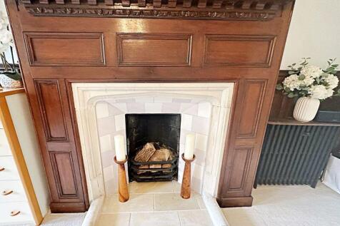 Bedroom fireplace