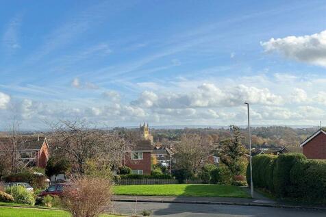 View to Pershore Abbey