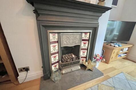 Dining Room Fireplace Feature