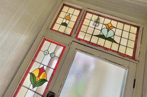 Leaded Stained Glass Door