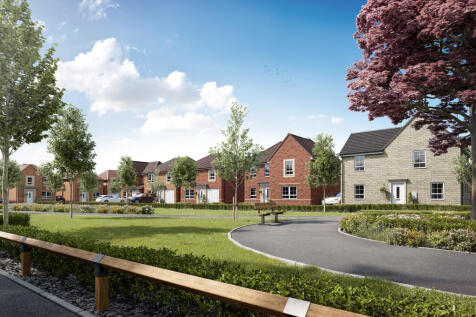 CGI view of homes at Church Fields