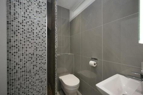 Shower room on top floor