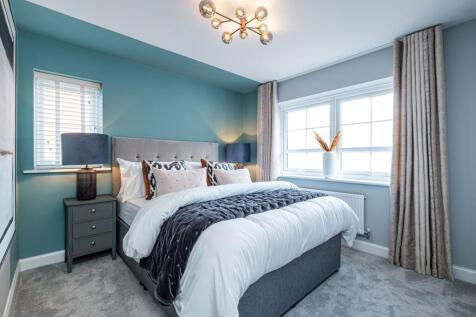 Interior view of the main bedroom in our 3 bed Ennerdale home