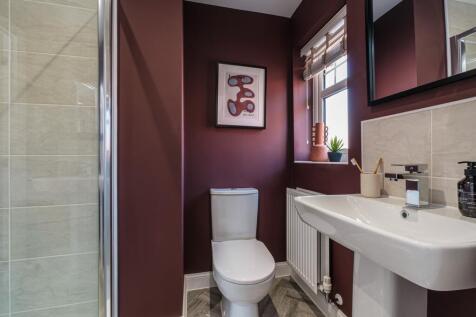 Interior view of the en suite in our Ennerdale home