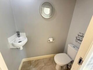 12 newton downstairs toilet
