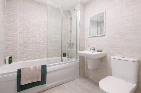 Spacious family bathroom