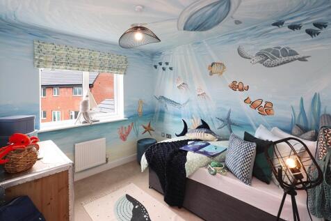 A smaller bedroom perfect for children