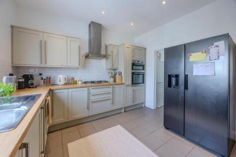 Kitchen through to utility