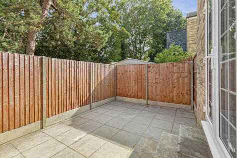 Flat 5 patio area