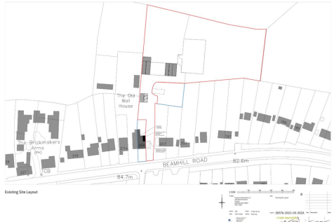 50576-2021-CK-202A Existing Site Layout
