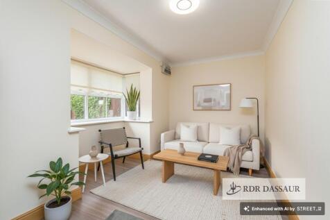 Virtually staged to show potential