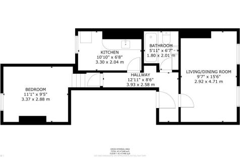 Flat 5B Birkbeck Grove, Acton, London, W3 7QD