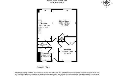 Flat 35 Atholl Court &amp; Garage, Kingsway Gardens, Andover, SP10 4BB