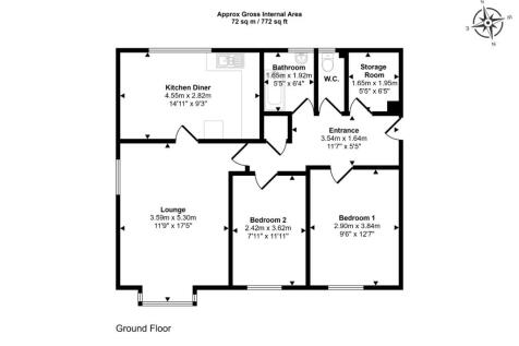 Flat 59 Kinderley Road, Wisbech PE13 3PP