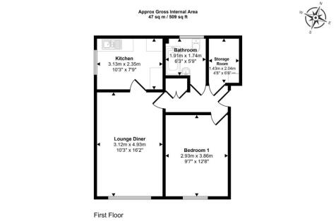 Flat 23 Duke Street, Wisbech PE13 2AS