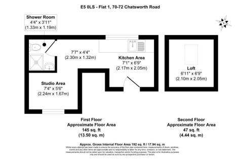 Flat 1, 70-72 Chatsworth Road, Clapton, London, E5 0LS