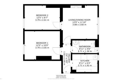 Flat 8, Block P, Peabody Estate, Fulham Palace Road, Hammersmith, London, W6 9QT